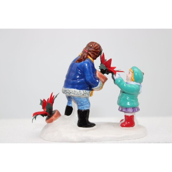 Dept 56 Snow Village - Poinsettias for Sale - Picture 4 of 8